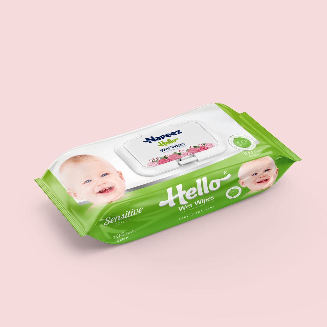 Hello Rose wet Wipes 100 sheets