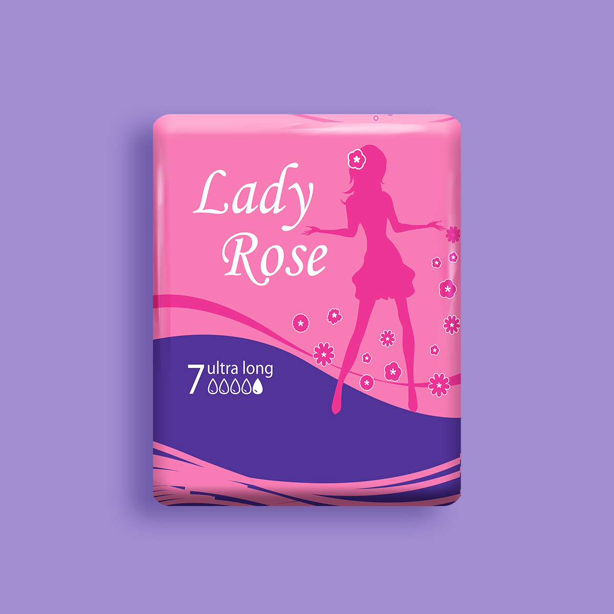 Lady Rose Ultra thin Long 7 Pads