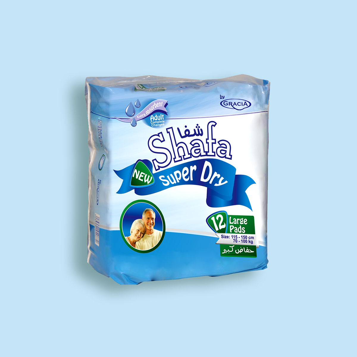 Shafa Super Dry Large Box 12 Diapers