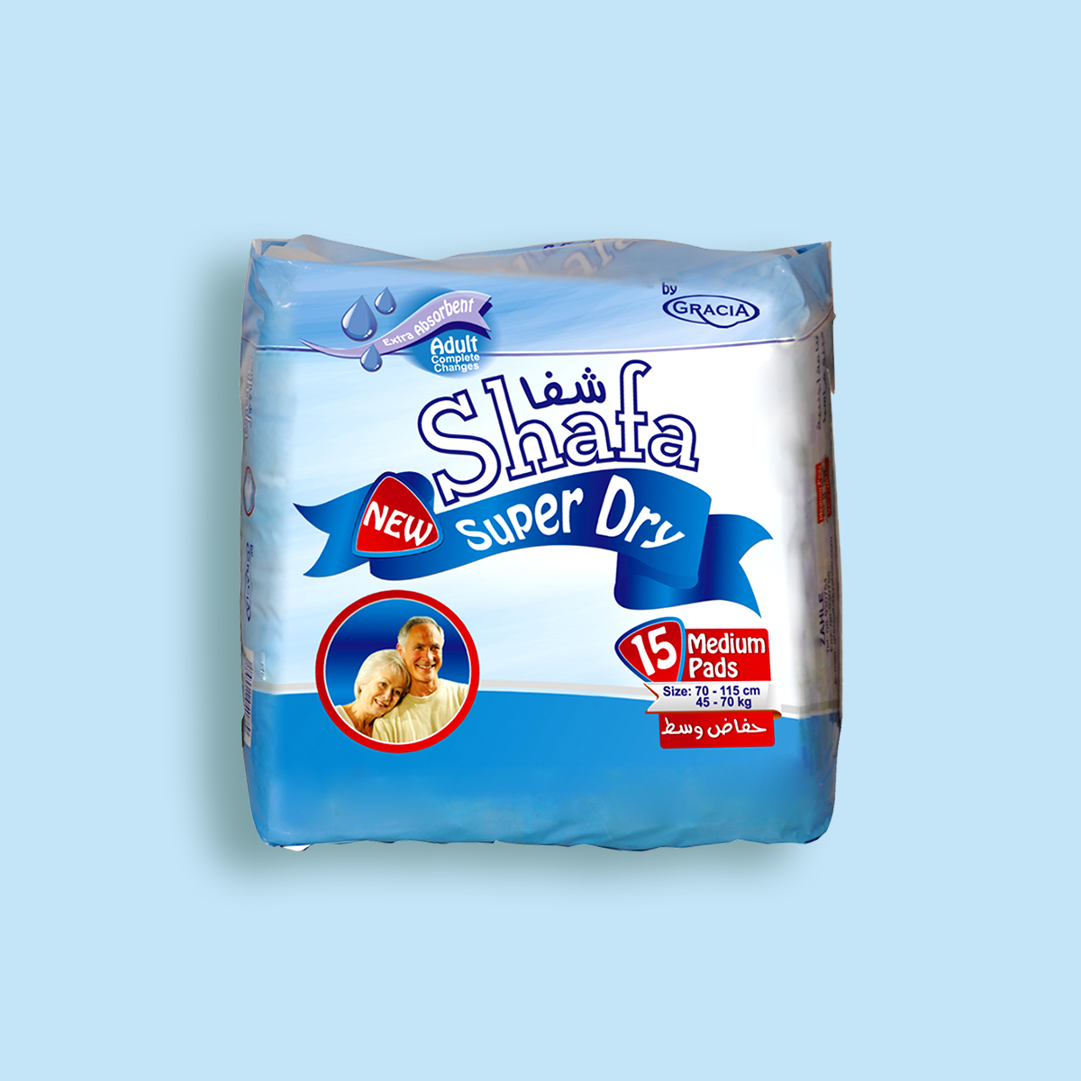 Shafa Super Dry Medium Box 15 Diapers